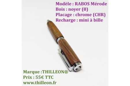 rabos_mini__bille_noyer_chrome_stylo_artisanal_bois_thilleon_orig_marque